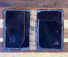 Load image into Gallery viewer, Cowbell Leather Co: Green Alligator Wallet
