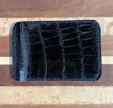 Load image into Gallery viewer, Cowbell Leather Co: Green Alligator Wallet