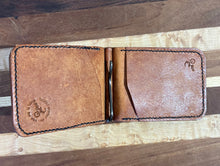 Load image into Gallery viewer, Cowbell Leather Co: Green Alligator Wallet