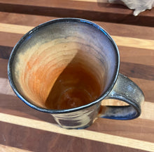 Load image into Gallery viewer, Daniel Bellow: Orange and Black Mug