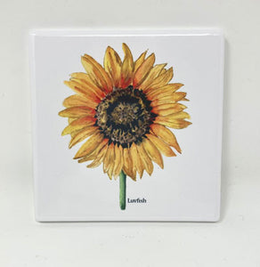 Dora Dylanne Reyes: Sunflower Coaster