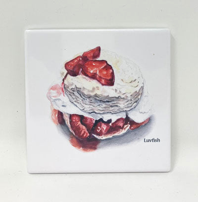 Dora Dylanne Reyes: Strawberry Shortcake Coaster