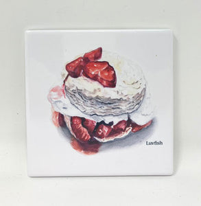 Dora Dylanne Reyes: Strawberry Shortcake Coaster