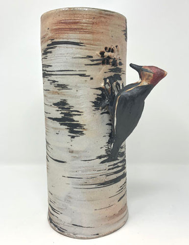 David Ernster: Woodpecker Vase