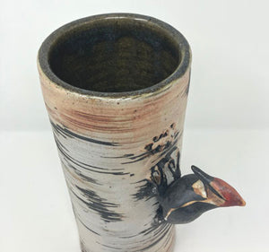 David Ernster: Woodpecker Vase