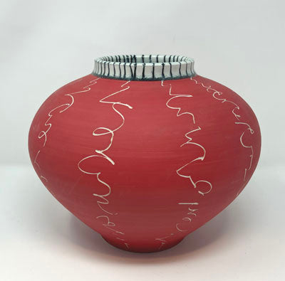 David Ernster: Red Vase