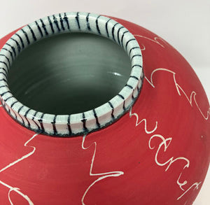 David Ernster: Red Vase