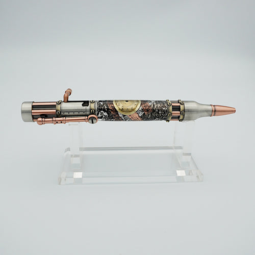 Inkpot Pens: Steampunk Antique Pewter Pen
