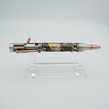 Load image into Gallery viewer, Inkpot Pens: Steampunk Antique Pewter Pen