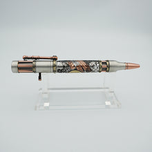 Load image into Gallery viewer, Inkpot Pens: Steampunk Antique Pewter Pen