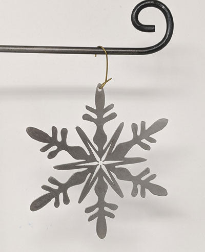 George Reynolds: Snowflake Stainless Steel Ornament