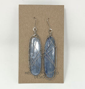 Helene Uprichard: Kyanite Earrings