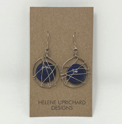 Helene Uprichard: Lapis Earrings