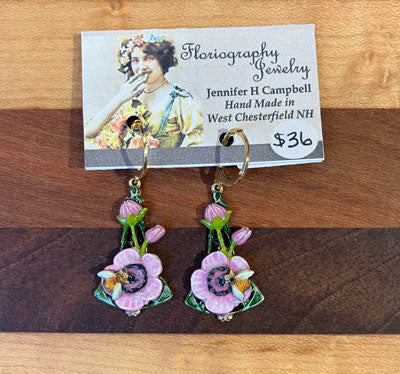 Jennifer Helen Campbell: Windflower Earrings