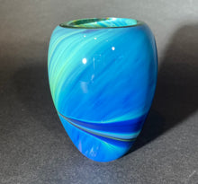 Load image into Gallery viewer, Josh Simpson Contemporary Glass: Corona Mini Vase 12.1.25