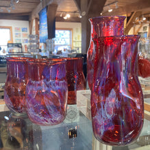 Load image into Gallery viewer, Josh Simpson Contemporary Glass: Ruby Red New Mexico Tumbler