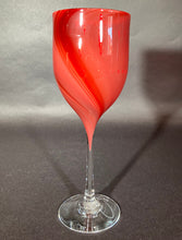 Load image into Gallery viewer, Josh Simpson Contemporary Glass: Ruby Red Goblet
