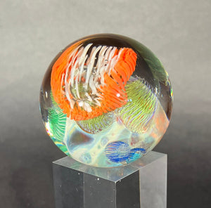Josh Simpson Contemporary Glass: Inhabited Large Cloud Planet