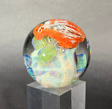 Load image into Gallery viewer, Josh Simpson Contemporary Glass: Inhabited Large Cloud Planet