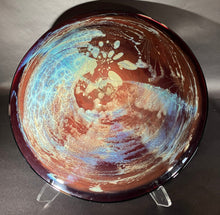 Load image into Gallery viewer, Josh Simpson Contemporary Glass: Red New Mexico Platter