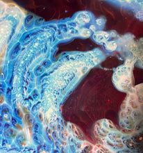 Load image into Gallery viewer, Josh Simpson Contemporary Glass: Red New Mexico Platter