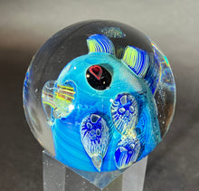 Load image into Gallery viewer, Josh Simpson Contemporary Glass: 2.25" Heart Planet