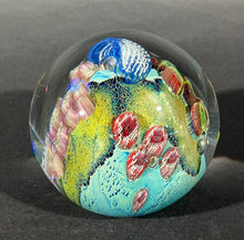 Load image into Gallery viewer, Josh Simpson Contemporary Glass: 3.5&quot; Blue New Mexico Megaplant