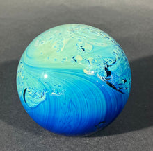 Load image into Gallery viewer, Josh Simpson Contemporary Glass: 3.5&quot; Possibly Inhabited Planet