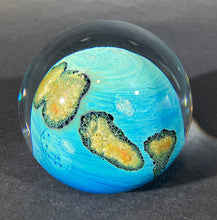 Load image into Gallery viewer, Josh Simpson Contemporary Glass: 3.5&quot; Possibly Inhabited Planet