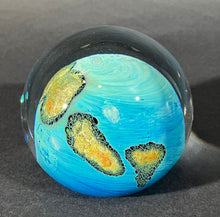 Load image into Gallery viewer, Josh Simpson Contemporary Glass: 3.5&quot; Possibly Inhabited Planet
