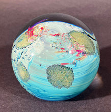 Load image into Gallery viewer, Josh Simpson Contemporary Glass: 3.5&quot; Possibly Inhabited Planet