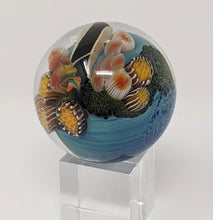 Load image into Gallery viewer, Josh Simpson Contemporary Glass: 2.25&quot; Inhabited Planet