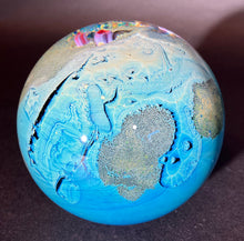 Load image into Gallery viewer, Josh Simpson Contemporary Glass: 3.5" BNM Heart Megaplanet 2.4.24
