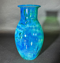Load image into Gallery viewer, Josh Simpson Contemporary Glass: Translucent Green/ New Mexico Vase