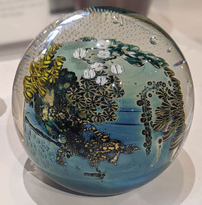 Josh Simpson Contemporary Glass: 5.25" Megaplanet Vintage and Unusual