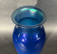 Load image into Gallery viewer, Josh Simpson Contemporary Glass: Iridescent Vase Vintage and Unusual