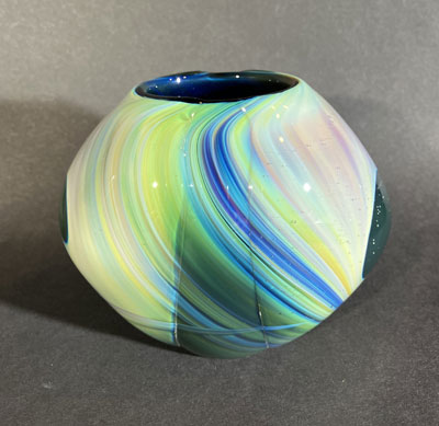 Josh Simpson Contemporary Glass: Corona Vase Vintage and Unusual