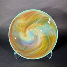 Load image into Gallery viewer, Josh Simpson Contemporary Glass: Corona/Blue New Mexico Bowl