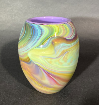 Josh Simpson Contemporary Glass: Corona Vase Vintage and Unusual