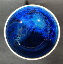 Load image into Gallery viewer, Josh Simpson Contemporary Glass: Blue New Mexico Bowl