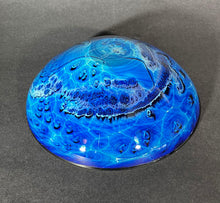 Load image into Gallery viewer, Josh Simpson Contemporary Glass: Blue New Mexico Bowl