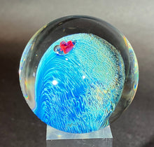 Load image into Gallery viewer, Josh Simpson Contemporary Glass: 2.25" Heart Otherworld