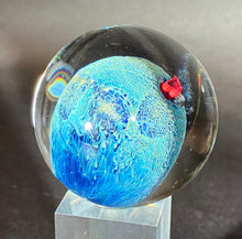 Load image into Gallery viewer, Josh Simpson Contemporary Glass: 2.25" Heart Otherworld