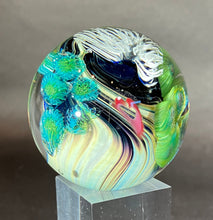 Load image into Gallery viewer, Josh Simpson Contemporary Glass: 2.25" Heart Otherworld