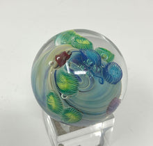 Load image into Gallery viewer, Josh Simpson Contemporary Glass: 1.75&quot; Heart Planet