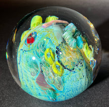 Load image into Gallery viewer, Josh Simpson Contemporary Glass: 3.5" Corona Heart Megaplanet 2.6.24