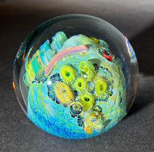 Load image into Gallery viewer, Josh Simpson Contemporary Glass: 3.5" Corona Heart Megaplanet 2.6.24