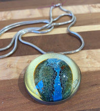 Load image into Gallery viewer, Josh Simpson Contemporary Glass: Pendant, Simpson/Caruso Vintage Planet