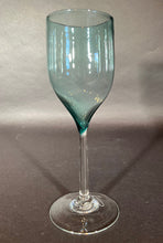 Load image into Gallery viewer, Josh Simpson Contemporary Glass: Vintage Pale Green Goblet