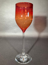 Load image into Gallery viewer, Josh Simpson Contemporary Glass: Vintage Ruby Goblet